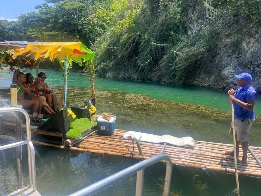 Ocho Rios : Bamboo River Rafting in Ocho Rios Jamaica. - My call: book it for the mood, not the clock