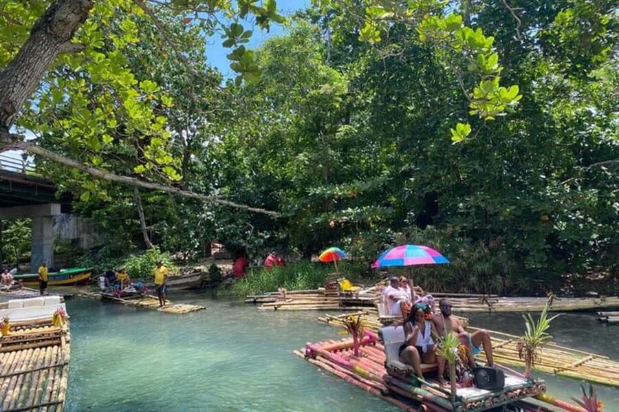 Ocho Rios: Horseback Riding in the Ocean and Bamboo Rafting - Fern Gully turns the drive into a real stop