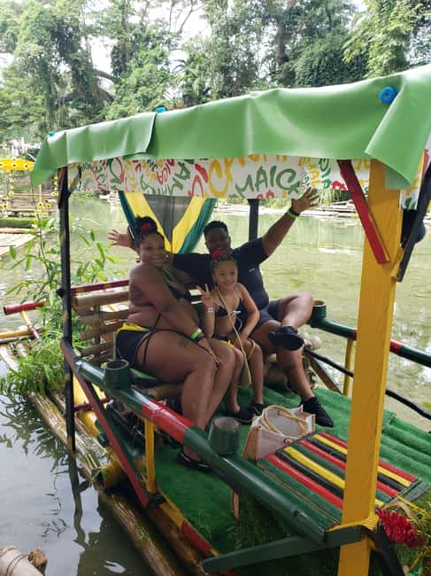 Ocho Rios Jamaica: River Bamboo Rafting Activity - A slow start on Jamaica’s river