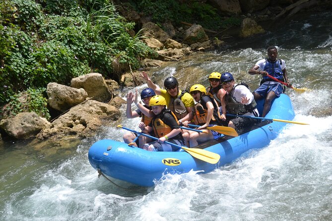 Ocho Rios Shore Excursion: River Rafting and Beach Adventure - Rafting, or tubing when the water is low