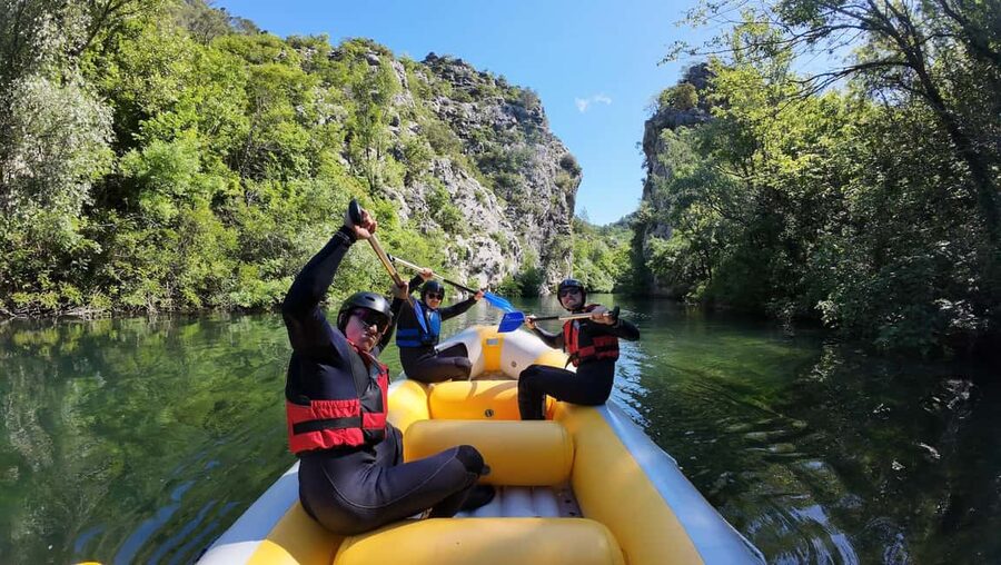 Omiš/Split: Cetina River Rafting Adventure & Cliff Jumping - Why the rough-water walk is part of the safety plan