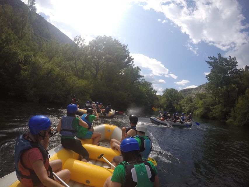 Omiš/Split: Cetina River Rafting Adventure & Cliff Jumping - Equipment, photos, and what to pack