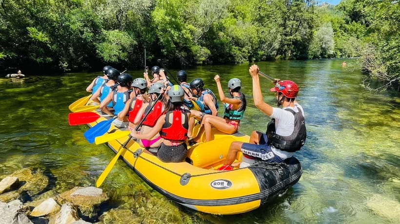 Omiš/Split: Cetina River Rafting Adventure & Cliff Jumping - Meeting at Radmanove Mlinice near Omiš