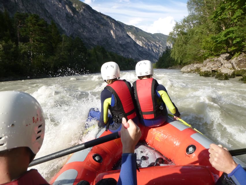 Ötztal: Action Whitewater Rafting at Imster Canyon - Entering the Imster Gorge