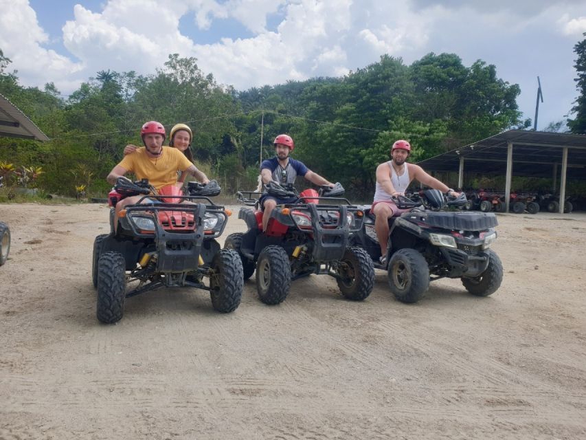 Pa Tong: Rainforest Day Trip with Cave, Rafting, ATV & Lunch - ATV riding through the rainforest