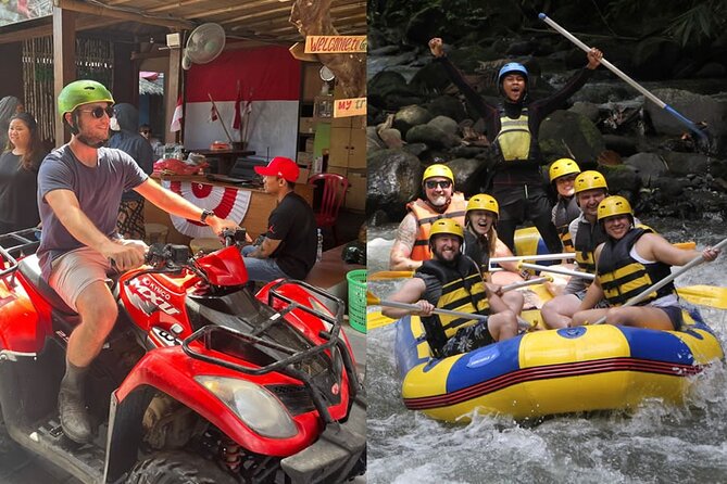 Package ATV Ride + Ubud Rafting Include Private Transport Hotel Pick-Up & Return - Key details of the Ubud ATV and rafting day