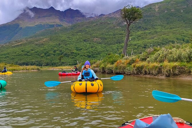 Packrafting experience along the Olivia River - Preparing the Boats at Mariposa Lagoon