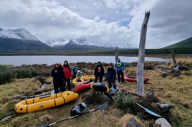 Packrafting experience along the Olivia River - A Second River Section Through Native Bushes