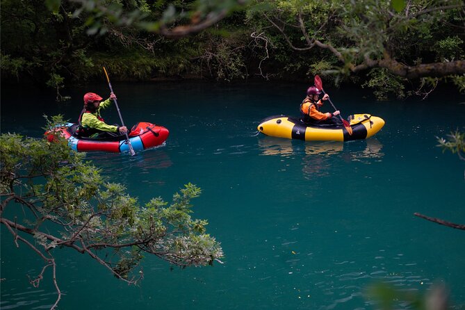 Packrafting Mreznica River - Rapids and the first waterfalls