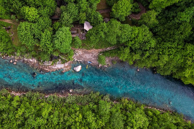 Packrafting Tara River - Durdevica Tara Bridge gives the canyon a landmark