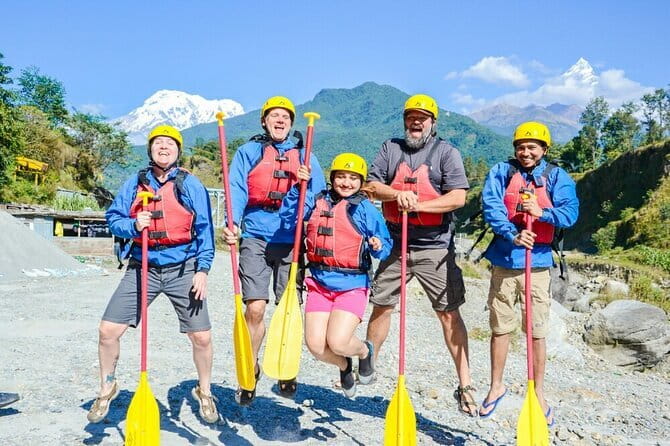 Paragliding Trip with River Rafting - What the $168 price covers