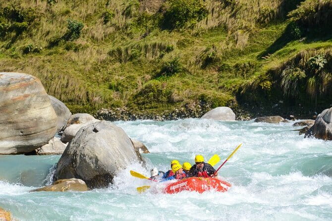Paragliding Trip with River Rafting - Thirty minutes above Pokhara Valley