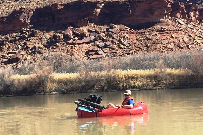 Pedal, Paddle, Pedal: Moab Mountain Biking & Packrafting Combo - The final three miles by bike