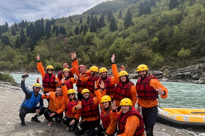 Permet Rafting Explore the Wild Vjosa River - The safety briefing sets the tone