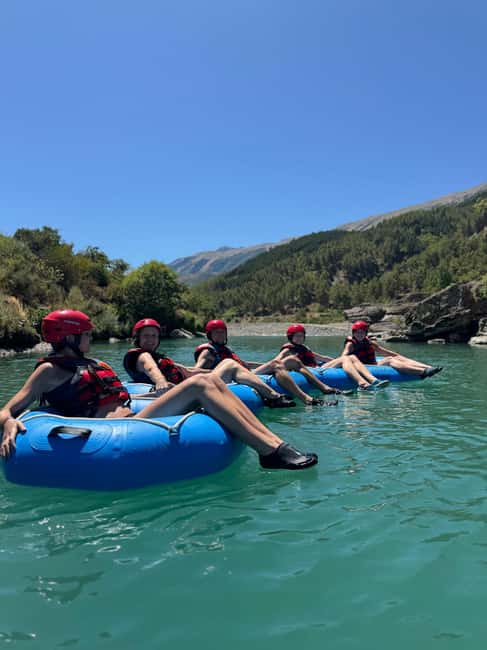 Permet: River Tubing/Rafting at Vjosa National Park - The final float brings the river back down to a calm pace