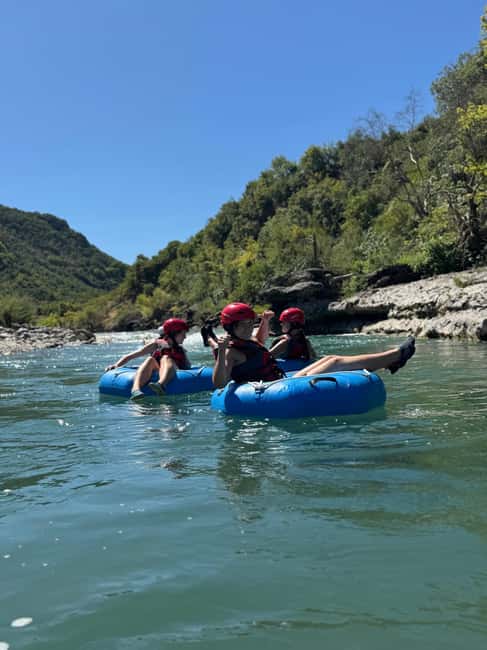 Permet: River Tubing/Rafting at Vjosa National Park - Meeting the guides and getting ready in Permet