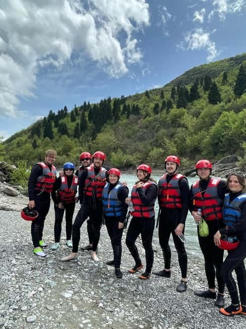 Permet: Vjosa River National Park Guided Rafting Tour - The Second Half: More Action, Not Extreme Whitewater