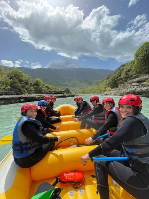 Permet: Vjosa River National Park Guided Rafting Tour - The Calm Finish and Return to Base Camp