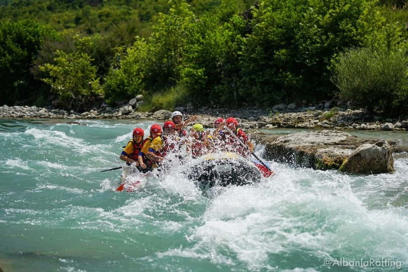 Përmet: Vjosa River Rafting from Permet or Berat city - The $44 price and what it really covers