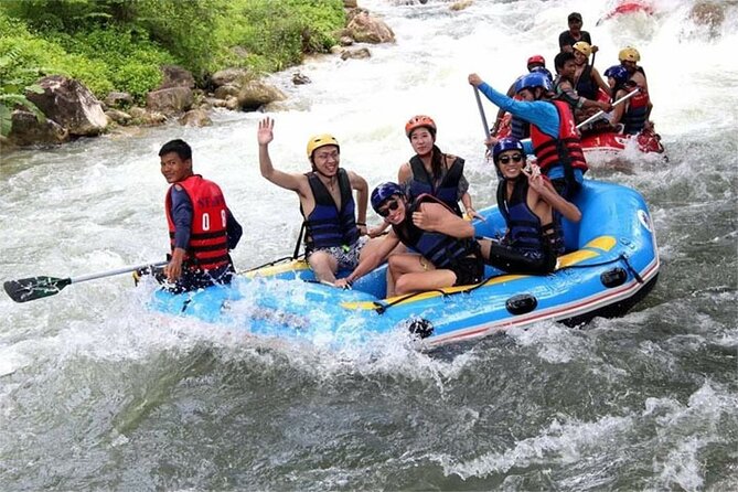 Phang Nga Tour with White Water Rafting and Zipline - Lunch by the river keeps the day moving