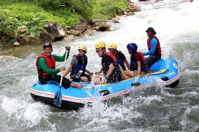 Phang Nga Tour with White Water Rafting and Zipline - The waterfall stop is for cooling down