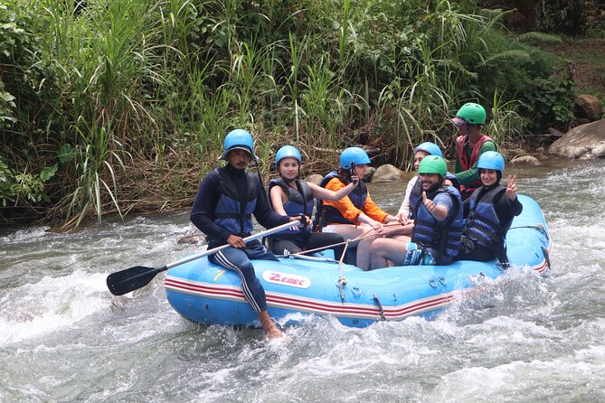 Phuket Adventure with White Water Rafting, Monkey cave and Zip Line+Optional ATV - A long ride to Phuket’s inland adventure base