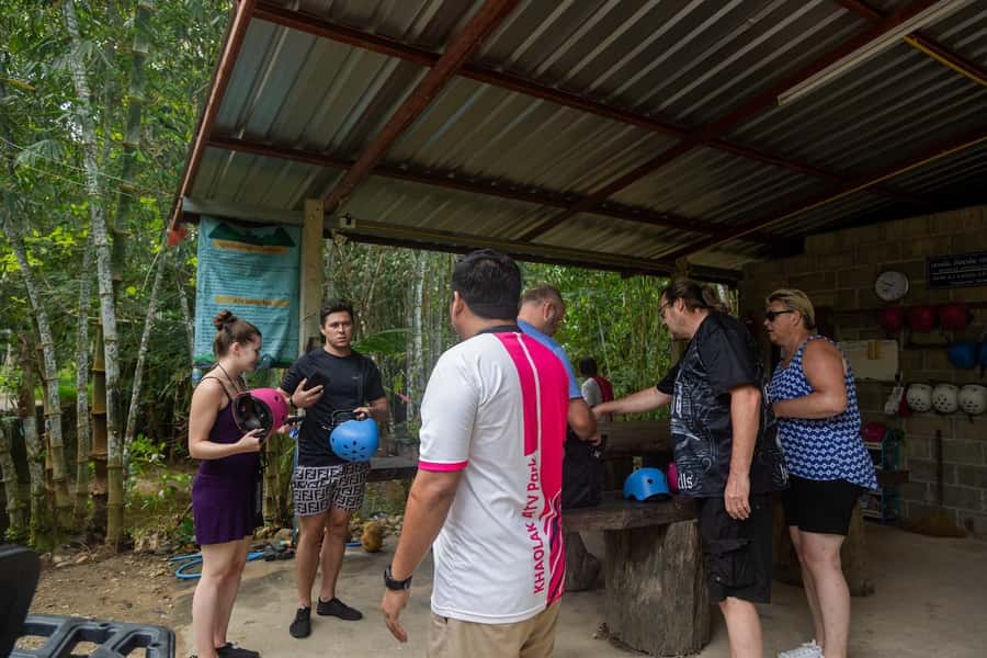 Phuket: ATV Quad and Bamboo Rafting in Khao Lak - A proper Thai lunch at the sanctuary