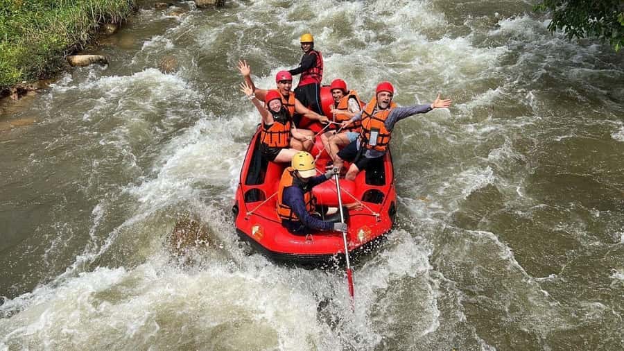Phuket: Bamboo Rafting 5KM + ATV 30MIN with Adv Raft Option - Zipline and optional adventure rafting