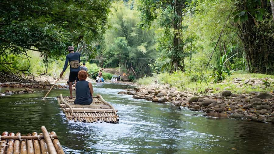 Phuket: Bamboo & Water Rafting with Phang Nga Bay Viewpoint - Samet Nangshe and the view over Phang Nga Bay