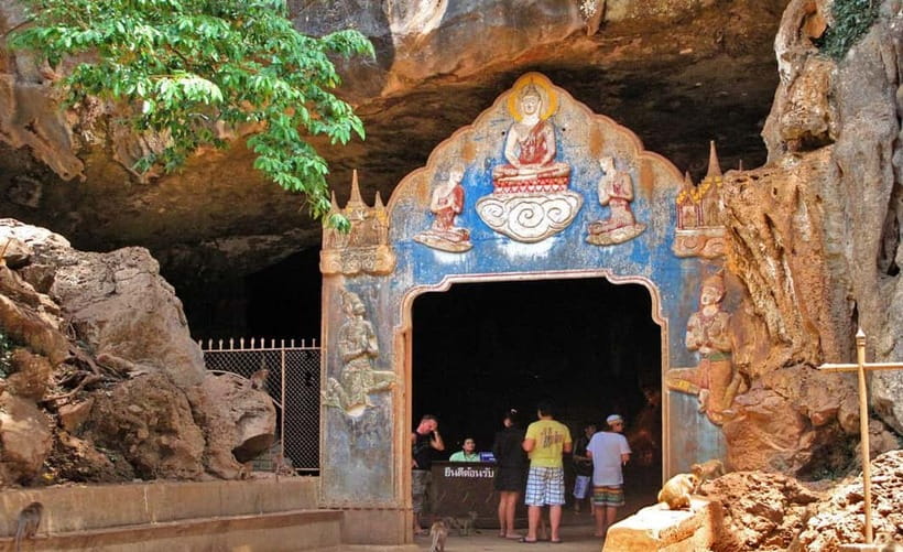 Phuket: Phang Nga Monkey Cave, Rafting & Zipline Day Tour - A jungle walk to the waterfall