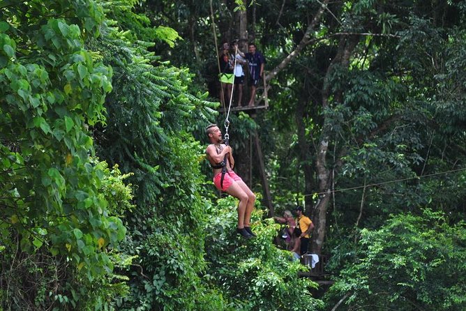 PHUKET-PHANG NGA: White Water Rafting 5 km-ATV-Zipline-LNH - The 30-minute ATV ride