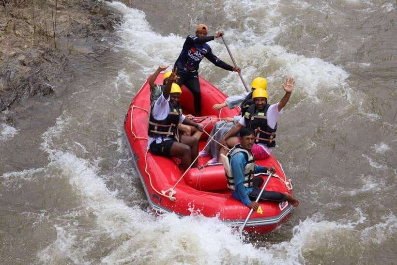 Phuket: Rafting 5KM and ATV Ride 30MIN Adventures - The zipline is short, but free