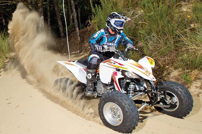 Phuket Rafting ATVing Flying Fox Full Day Activities By VIP Mini Van - ATV riding through farms and palms