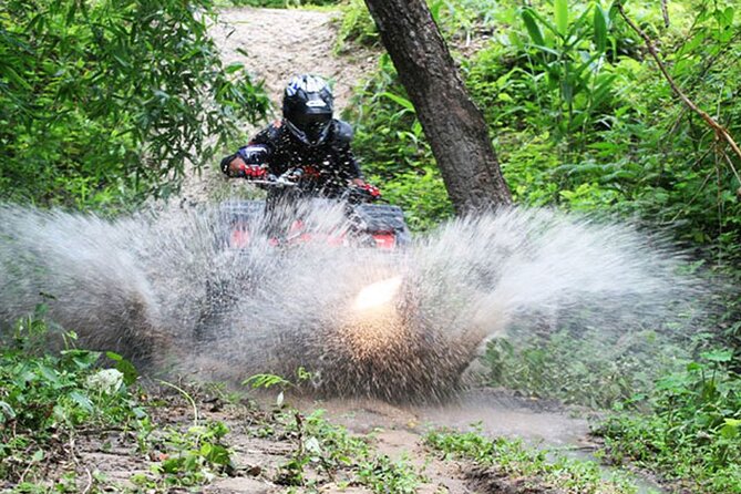 Phuket Rafting ATVing Flying Fox Full Day Activities By VIP Mini Van - Cooling off at Ton Pariwat Waterfall