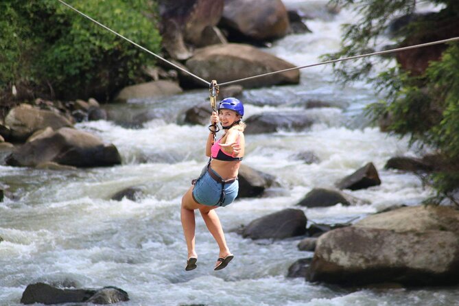 Phuket Rafting ATVing Flying Fox Full Day Activities By VIP Mini Van - Suwankuha Temple and its reclining Buddha