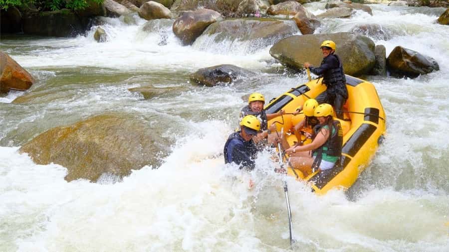 Phuket: White Water Rafting in Phang Nga (Early Bird) - What the rafting section feels like in practice