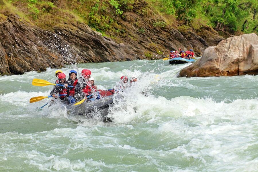 Pokhara: Half Day Upper Seti Rafting & Paragliding adventure - Two and a half hours on the Upper Seti