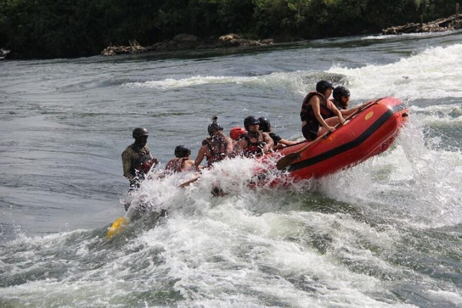 Pokhara: Seti River Rafting Adventure with Hotel Pickup - Leaving Lakeside for the river