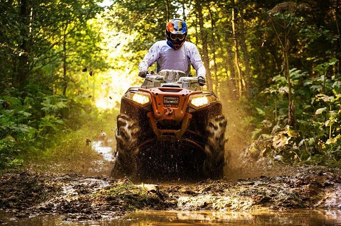 Private ATV Ride and Bamboo Rafting Adventure In Jamaica - The limestone foot massage adds a local touch
