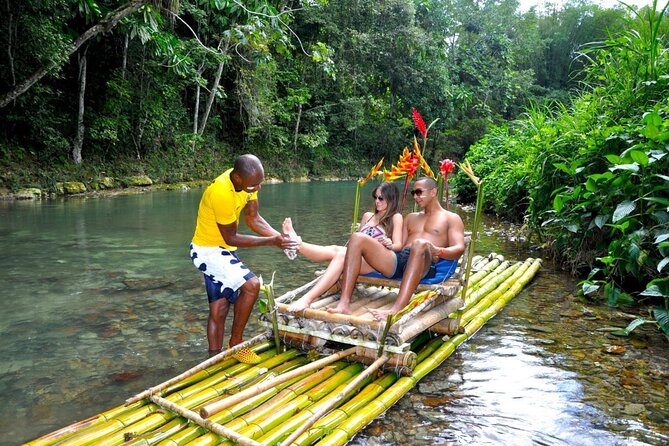 Private Bamboo Rafting along Great River with Pickup - A Slow Ride Through Jamaica’s Interior