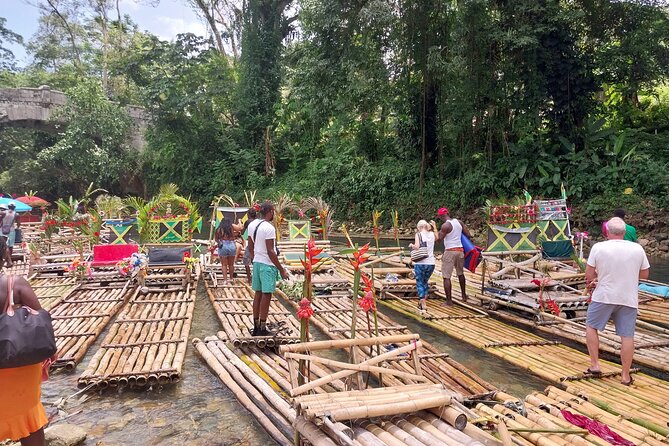 Private Bamboo River Raft with Limestone Massage in Montego Bay - From Montego Bay to the Great River