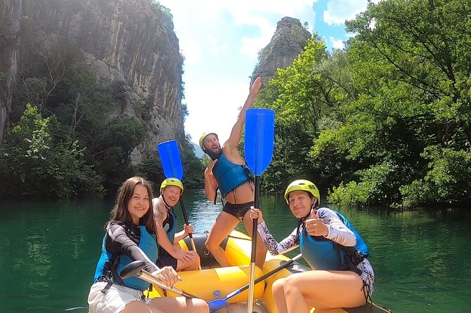Private Cetina rafting trip|Cave exploring|Cliff jumping & more - Cave exploring, cliff jumps, and the rope swing