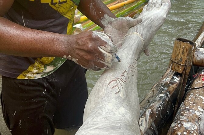 Private Lethe Bamboo Rafting Lime Stone Foot Massage Tour - What Nickoy and Jay add to the day