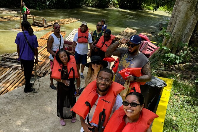 Private Martha Brae River Rafting Tour from Montego Bay - The Martha Brae stop, step by step