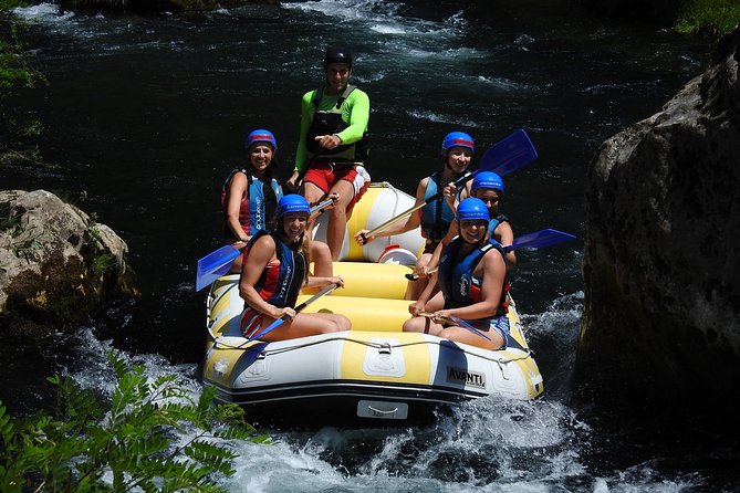 Private rafting on Cetina river with caving & cliff jumping,free photos & videos - Cliff Jumping Is Optional, Not the Main Event