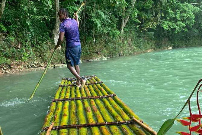 Private Rafting on the Great River and Limestone Body Massage - A slow start from Montego Bay