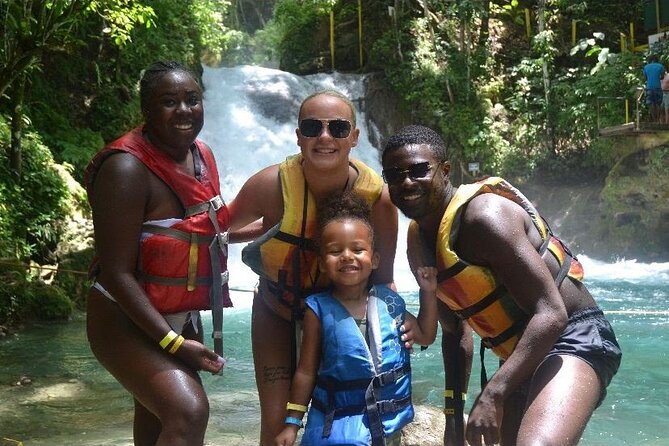 Private Transport to River Tubing or Rafting and Blue Hole combo - Blue Hole brings the energy first