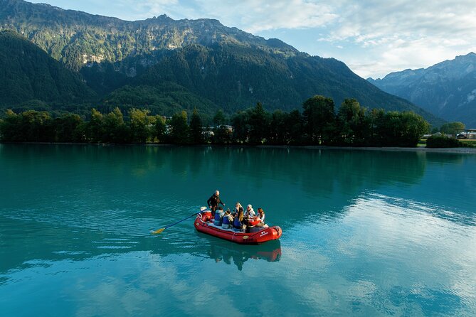Raclette Rafting in Interlaken - Raclette by water from Bönigen toward Interlaken