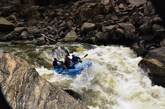 Raft through Gore Canyon- Class V Ultimate Advanced White-Water Rafting - Inside the 10-mile gorge