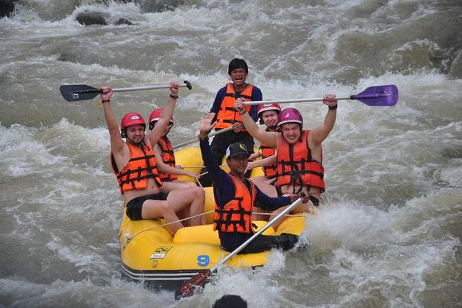 Rafting 5.5 km., Zipline, ATV 30 Min., Suvankhuha Temple. - Lunch arrives at the right moment